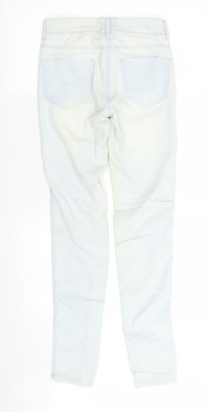 LEXI Womens Blue   Trousers  Size 6 L31 in