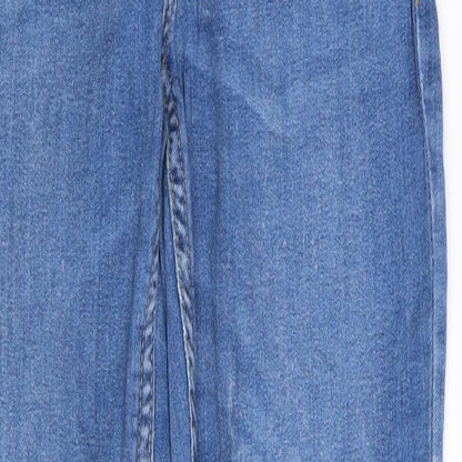 Womens UK Size 10 MOHITO Regular Fit Skinny Blue Jeans