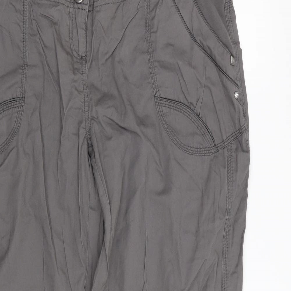 m2b Womens Grey   Trousers  Size 16 L31 in