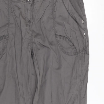m2b Womens Grey   Trousers  Size 16 L31 in