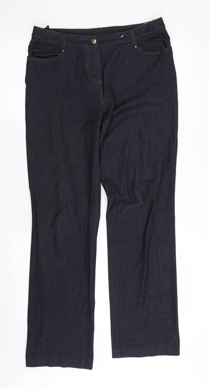 Womens UK Size 12 M&S  Jegging Blue Leggings