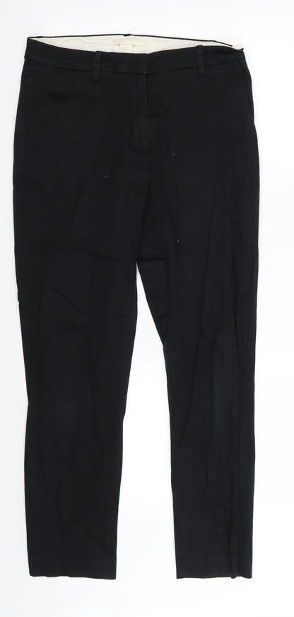 Womens UK Size 10 H&M Regular Fit  Black Trousers