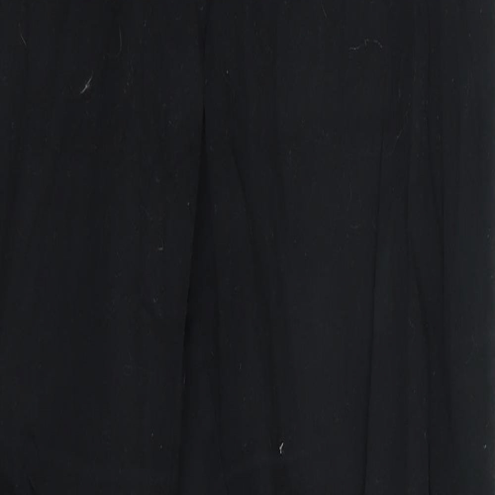 Womens UK Size 10 H&M Regular Fit  Black Trousers