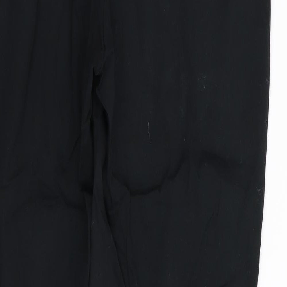 Womens UK Size 10 H&M Regular Fit  Black Trousers