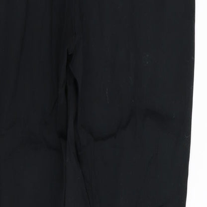 Womens UK Size 10 H&M Regular Fit  Black Trousers