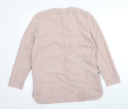 H&M Womens Pink   Jacket Blazer Size 10