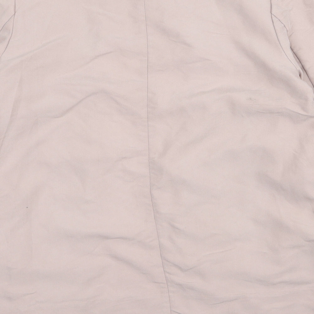 H&M Womens Pink   Jacket Blazer Size 10