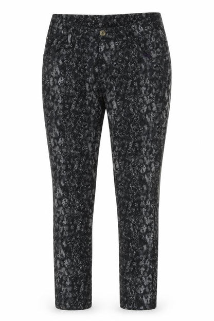 bottoms up Womens Black Geometric  Skinny Jeans Size 28 in L30 in