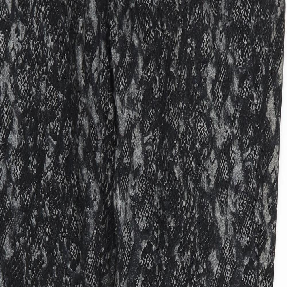 bottoms up Womens Black Geometric  Skinny Jeans Size 28 in L30 in