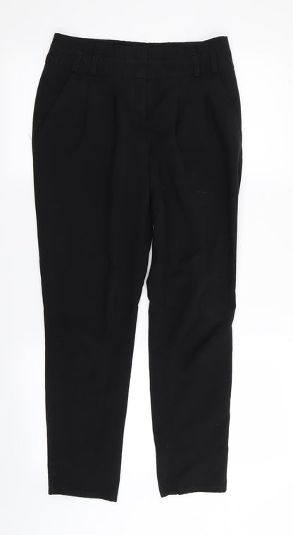 Red Herring Womens Black   Trousers  Size 8 L26 in
