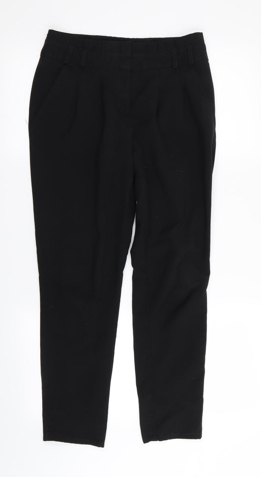Red Herring Womens Black   Trousers  Size 8 L26 in