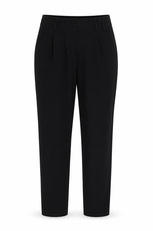 Womens UK Size 8 Red Herring Regular Fit  Black Trousers