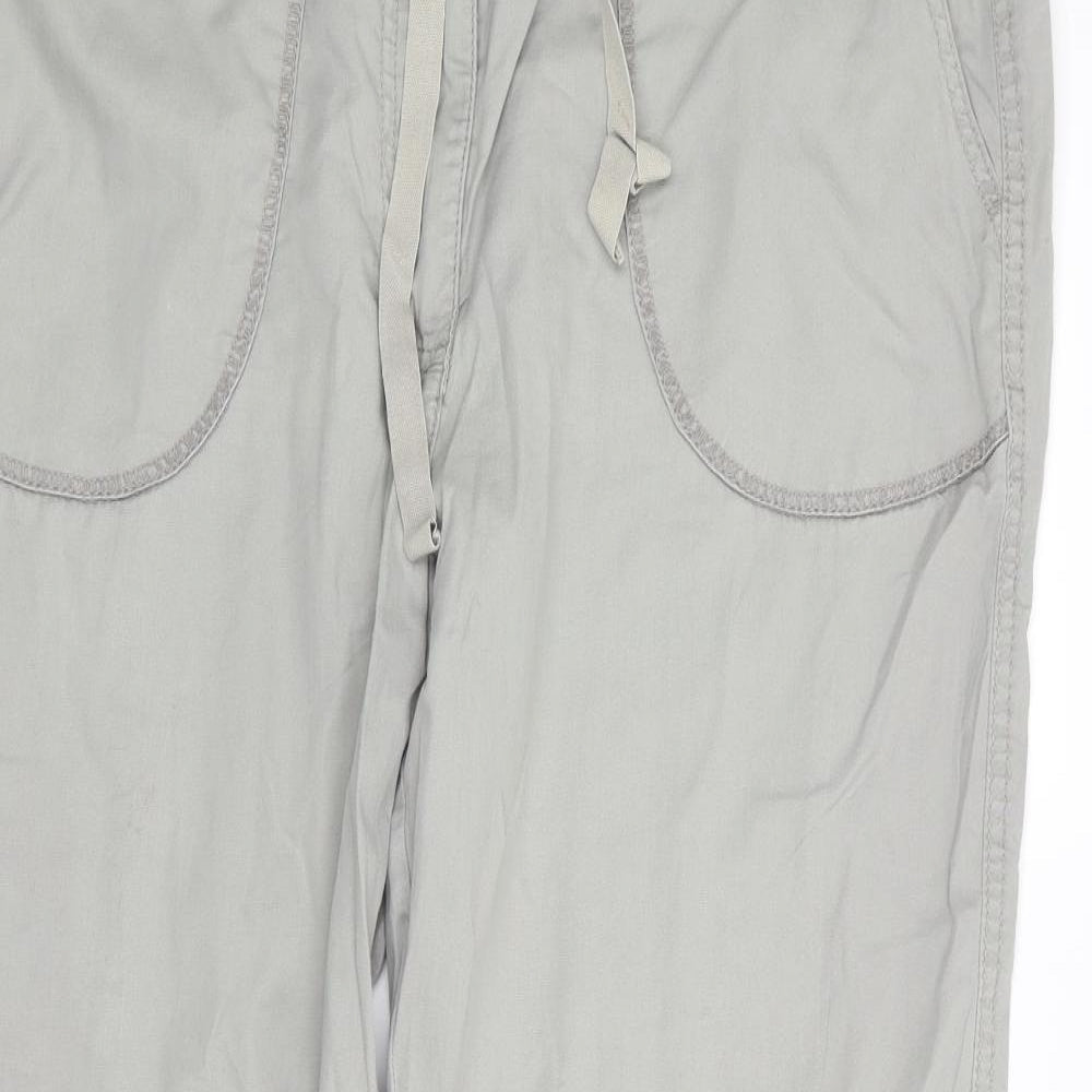 M&S Womens Grey   Trousers  Size 16 L28 in