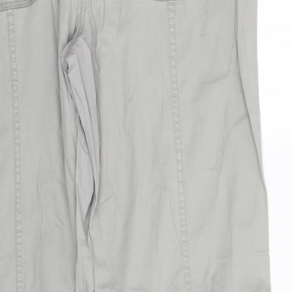 M&S Womens Grey   Trousers  Size 16 L28 in
