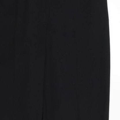 TU Womens Black   Trousers  Size 12 L28 in