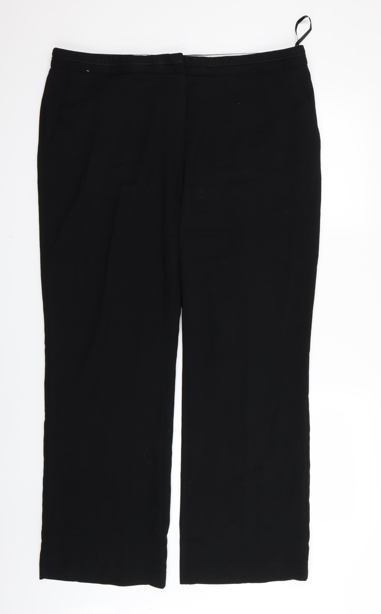 Womens UK Size 18 NEXT Regular Fit  Black Trousers