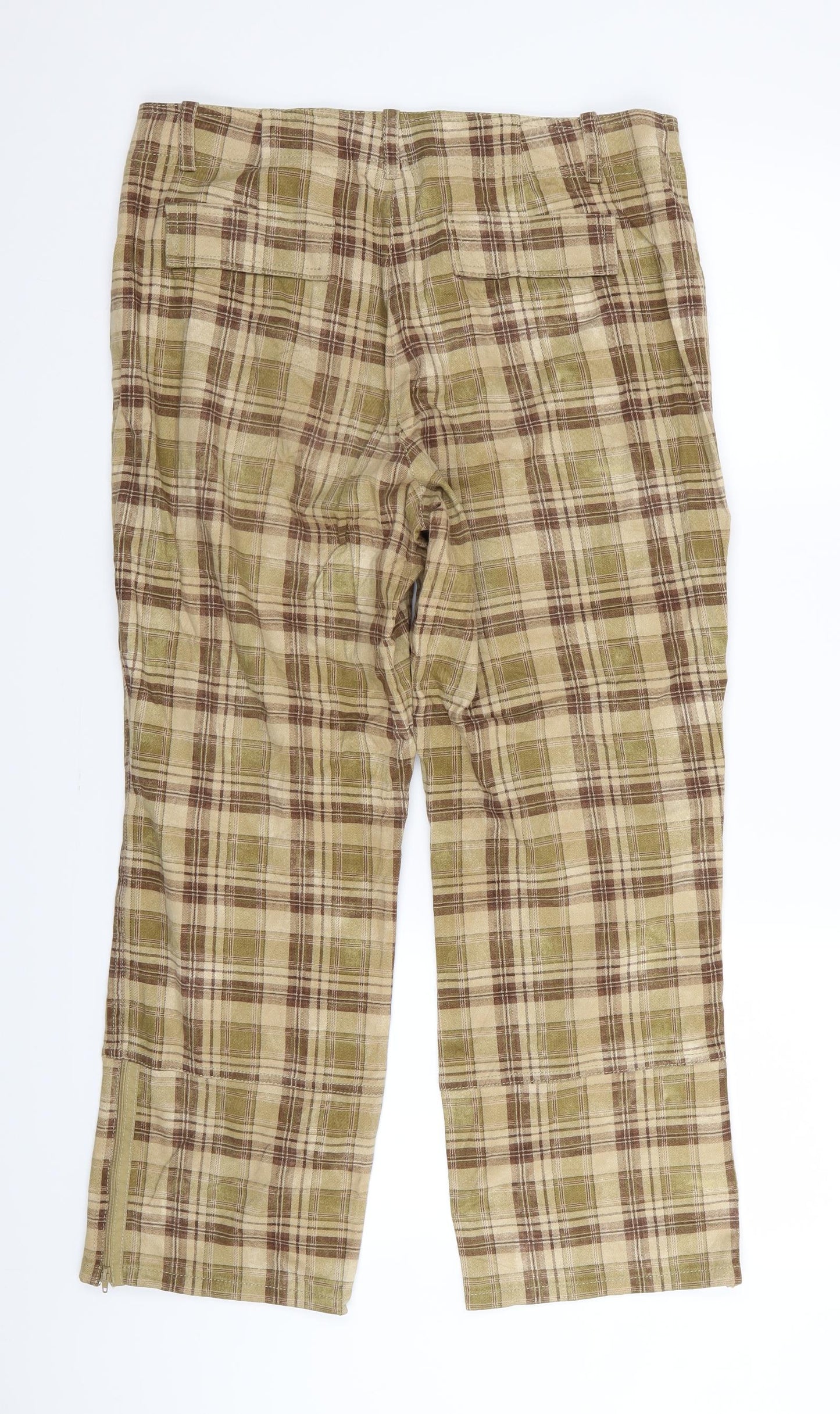 Womens UK Size 30 in Taifun Regular Fit  Beige Trousers