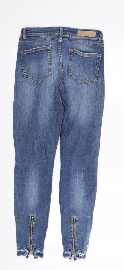 hunk dory Womens Blue   Skinny Jeans Size 26 in L30 in - RIPPED JEANS