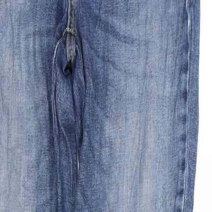 hunk dory Womens Blue   Skinny Jeans Size 26 in L30 in - RIPPED JEANS