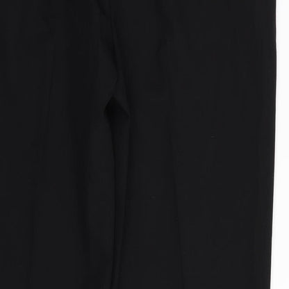 Womens UK Size 12 ASOS Regular Fit  Black Trousers