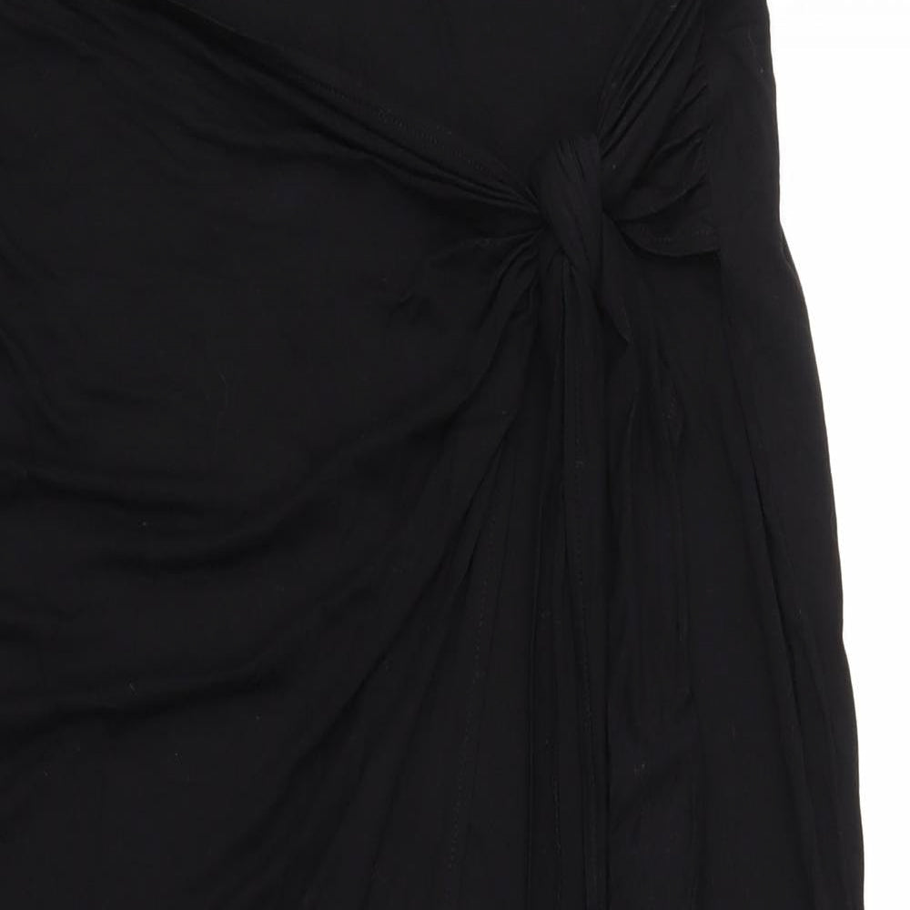 F&F Womens Black   A-Line Skirt Size 14