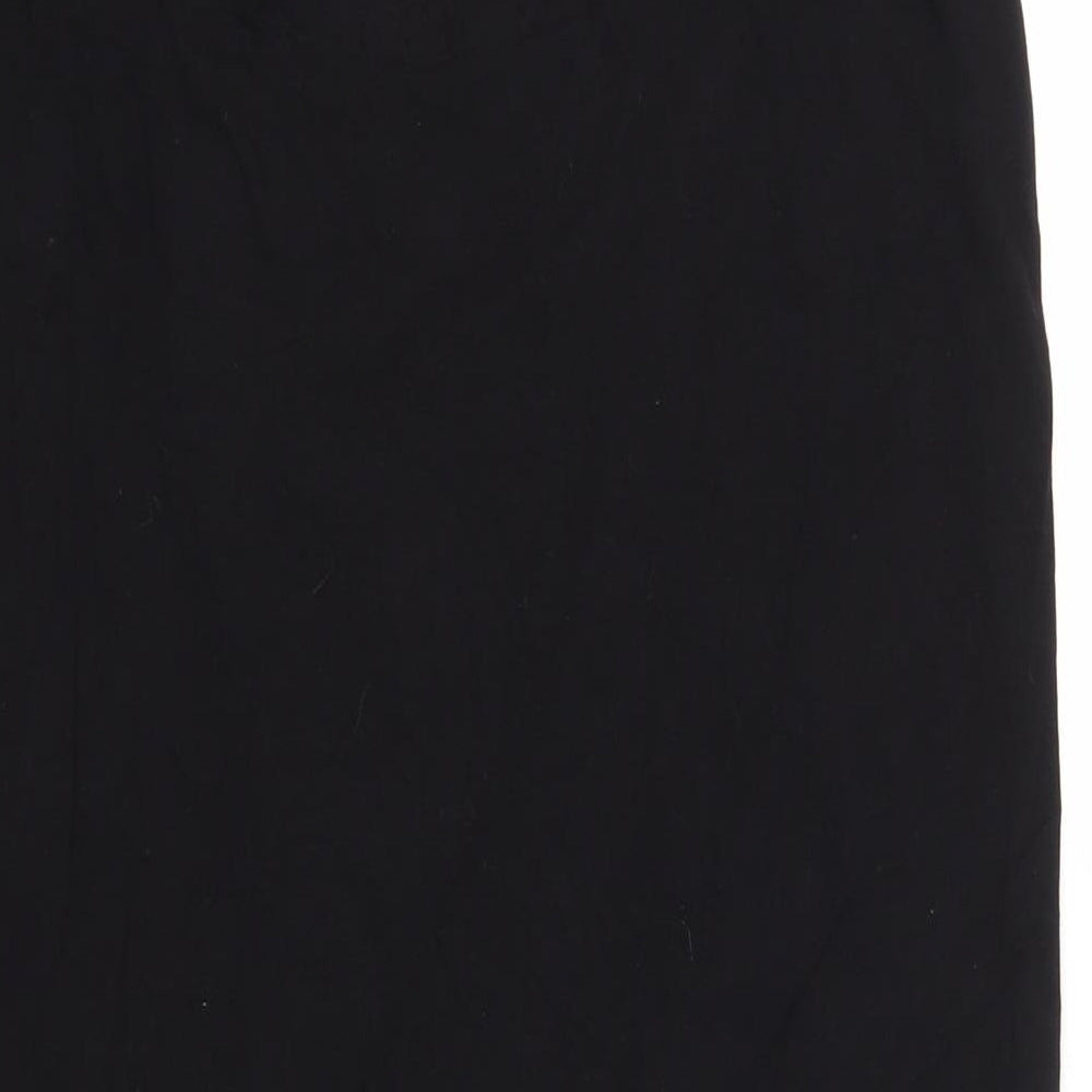 F&F Womens Black   A-Line Skirt Size 14