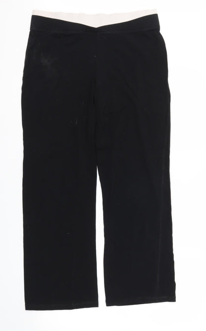 TU  Womens Black   Trousers  Size 10 L28 in - Stretch waistband