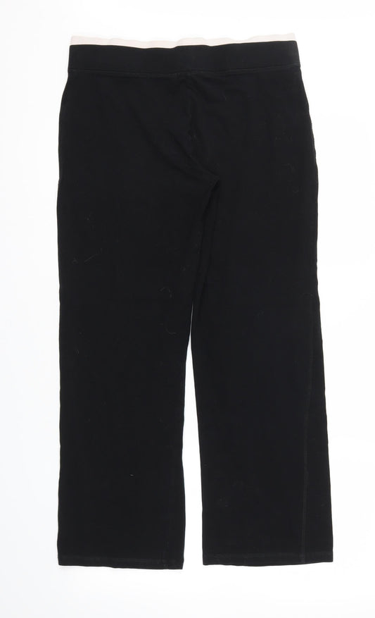 TU  Womens Black   Trousers  Size 10 L28 in - Stretch waistband