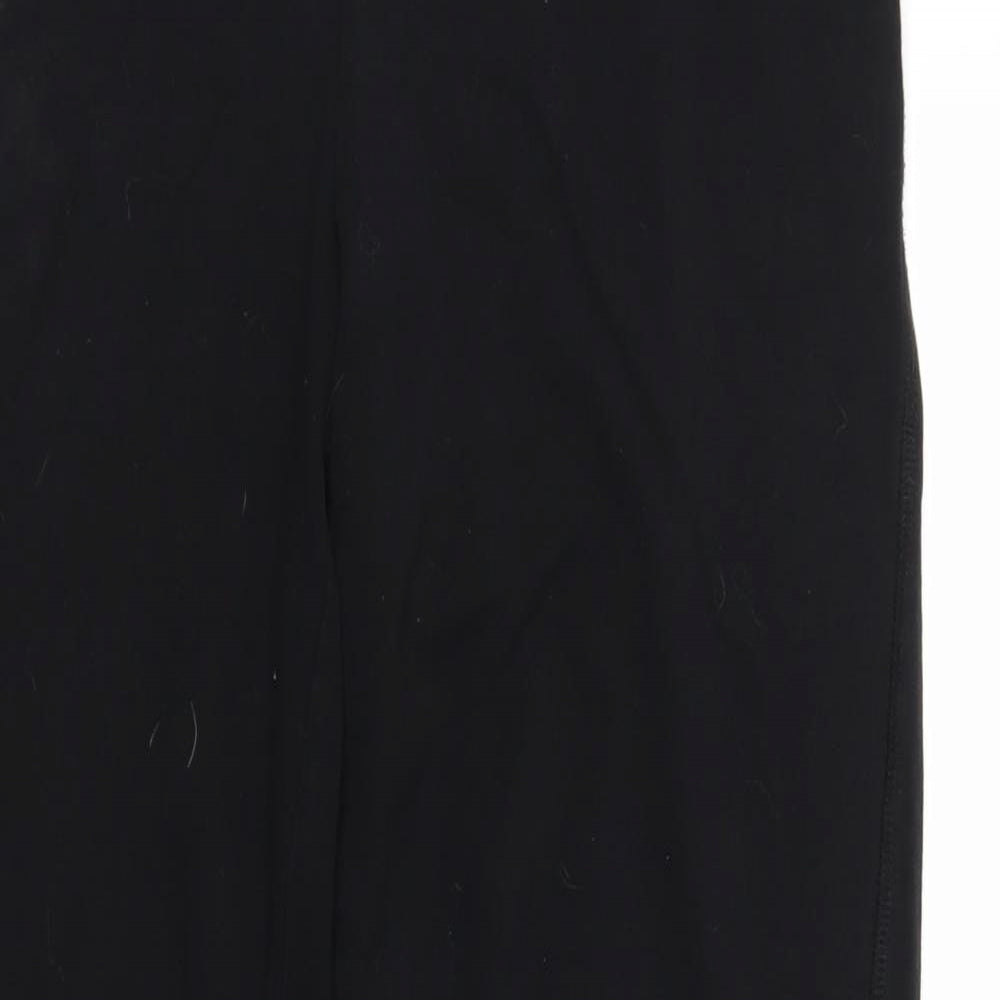TU  Womens Black   Trousers  Size 10 L28 in - Stretch waistband
