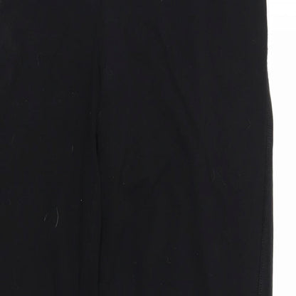 TU  Womens Black   Trousers  Size 10 L28 in - Stretch waistband