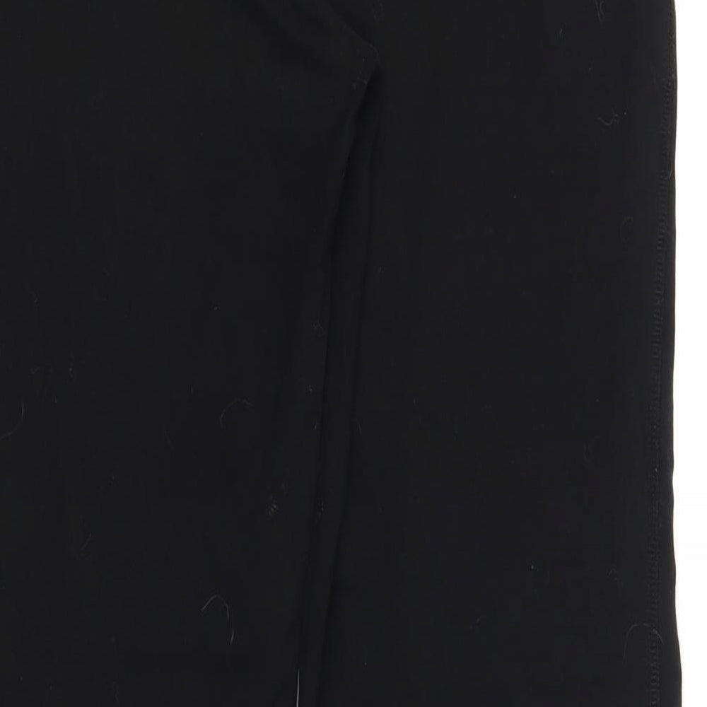 TU  Womens Black   Trousers  Size 10 L28 in - Stretch waistband