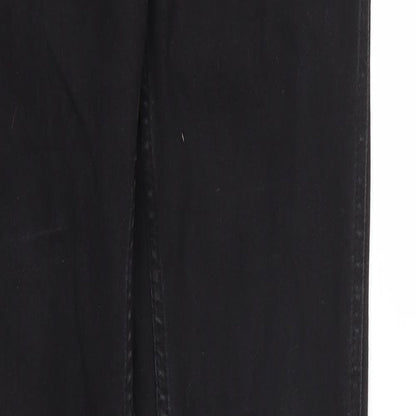 Womens UK Size 28 in Preworn Regular Fit Skinny Black Jeans