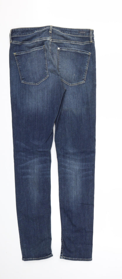 Womens UK Size 30 DENIM Regular Fit Skinny Blue Jeans