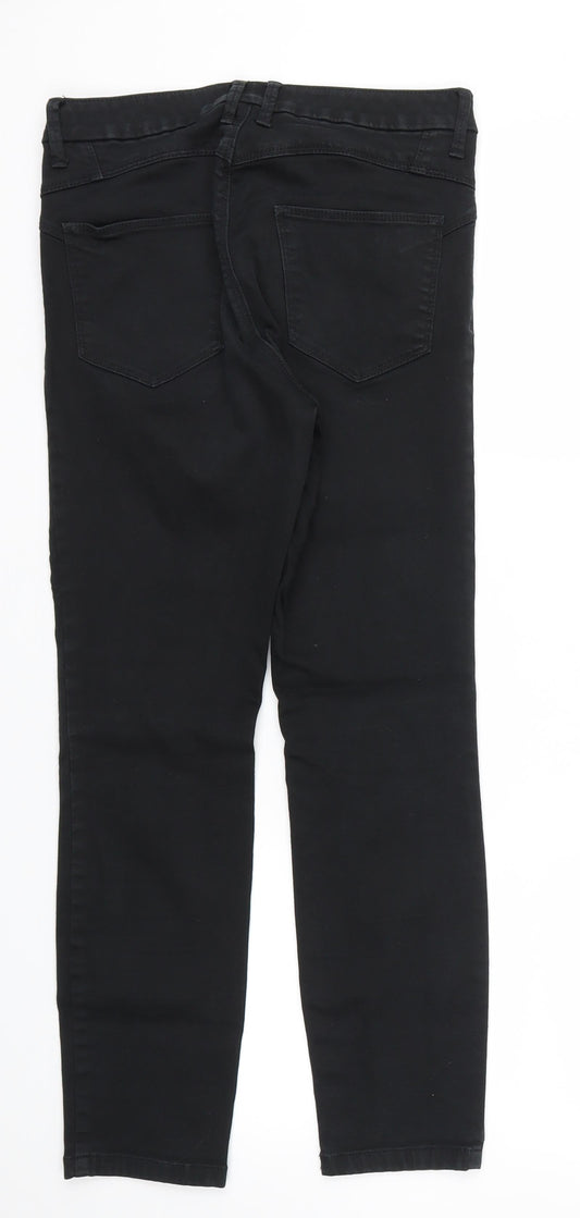 M&S Womens Black   Skinny Jeans Size 10 L26 in