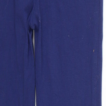 George Girls Blue Animal Print  Jegging Trousers Size 11-12 Years