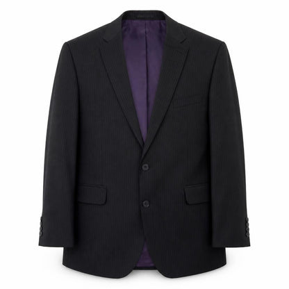 T&W Mens Black   Jacket Blazer Size 44