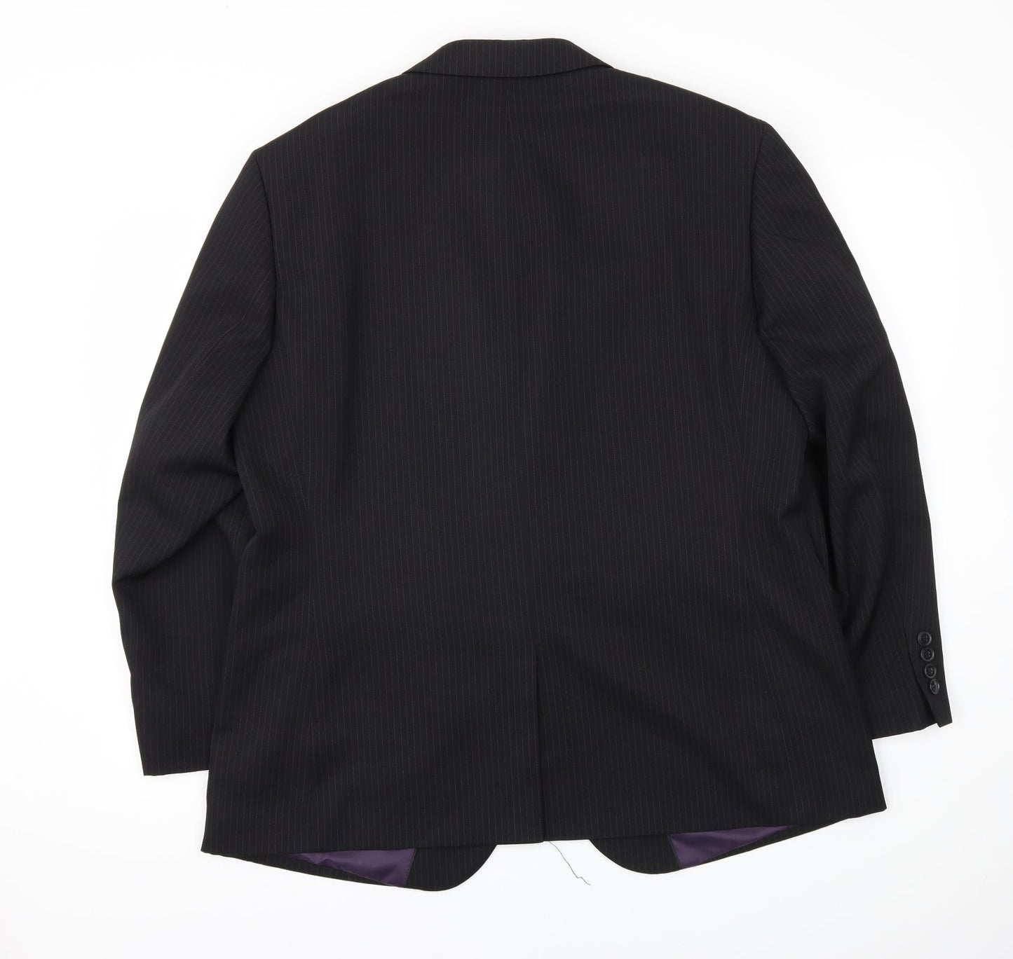 T&W Mens Black   Jacket Blazer Size 44