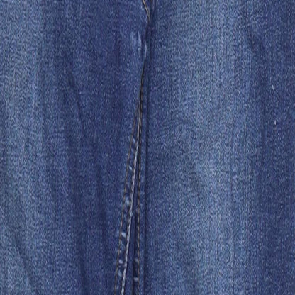 Womens UK Size 10 denim Regular Fit Skinny Blue Jeans