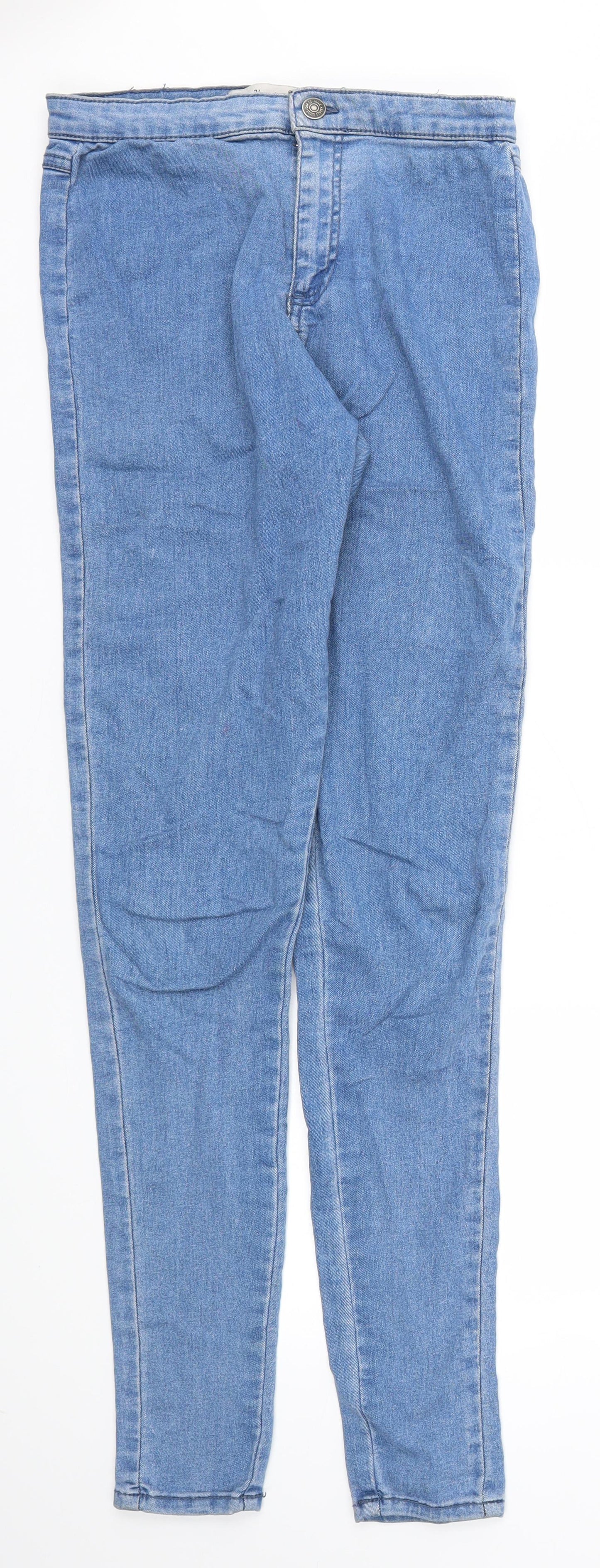 denim &co  Womens Blue   Skinny Jeans Size 8 L32 in