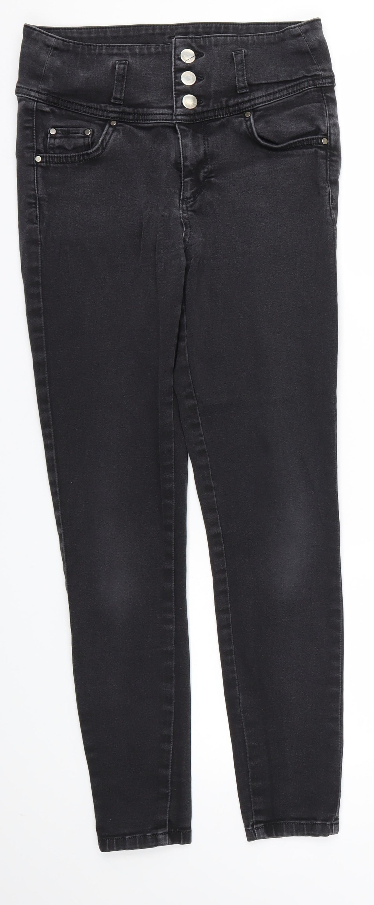 m&s Womens Black   Skinny Jeans Size 28 L28 in