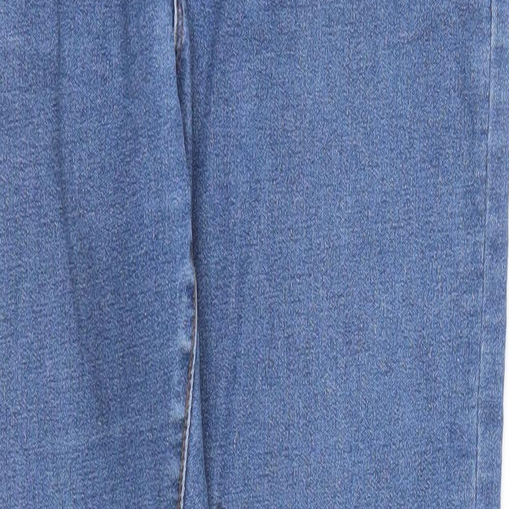 Denim & Co. Womens Blue   Skinny Jeans Size 14 L27 in