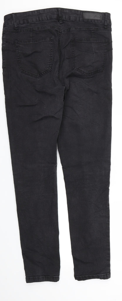 DEA Womens Black   Skinny Jeans Size 12 L29 in