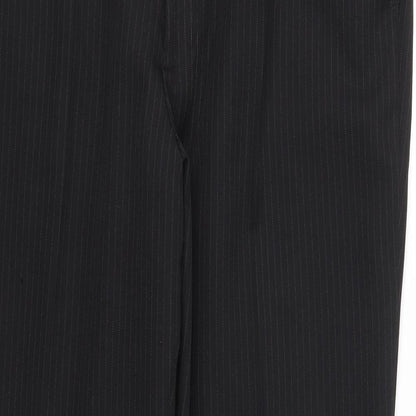 T&W Mens Black   Trousers  Size 36 in L29 in