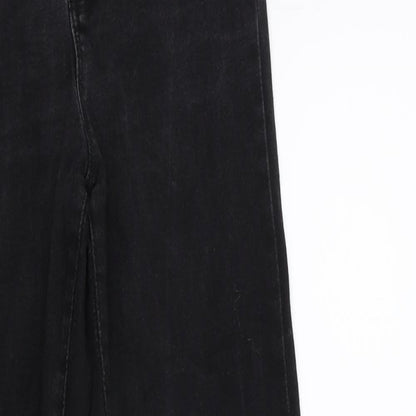 Denim & Co. Womens Black  Denim Skinny Jeans Size 10 L28 in