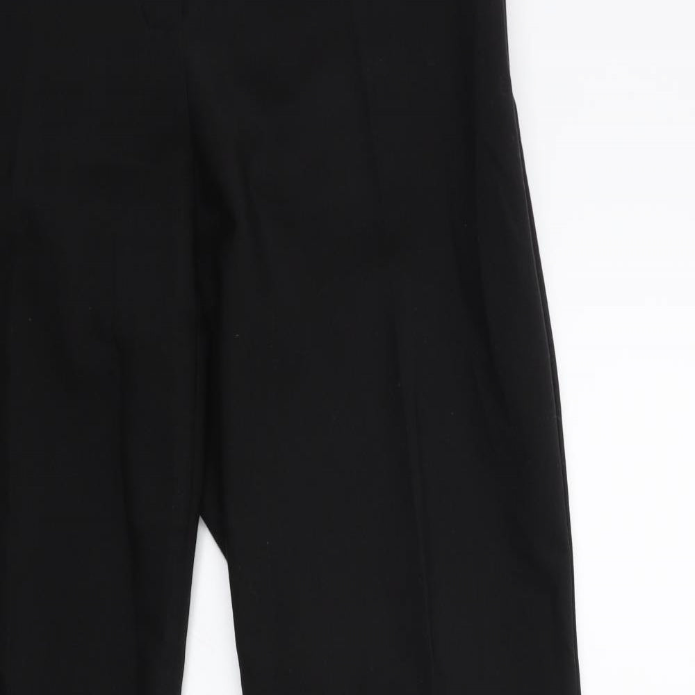 Womens UK Size 32 in Preworn Regular Fit  Black Trousers