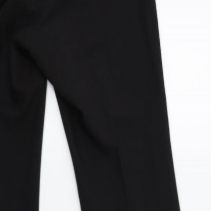 Womens UK Size 32 in Preworn Regular Fit  Black Trousers