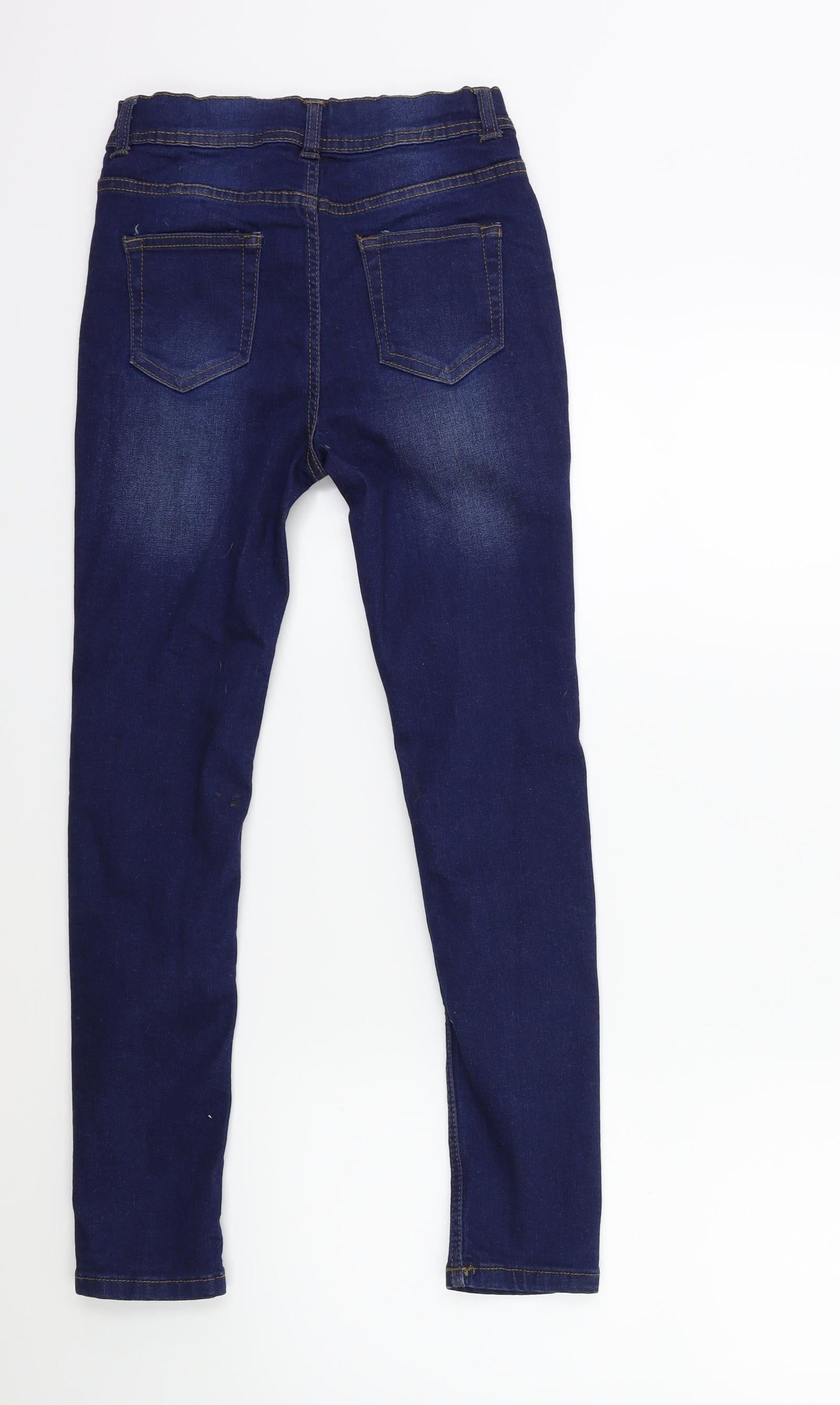Denim & Co. Girls Blue  Denim Skinny Jeans Size 10 Years