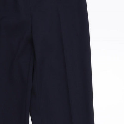 Womens UK Size 10 F&F Regular Fit  Blue Trousers