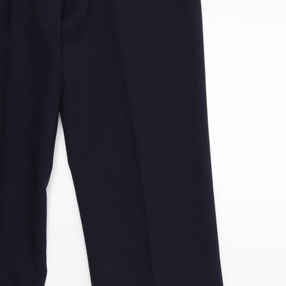 Womens UK Size 10 F&F Regular Fit  Blue Trousers