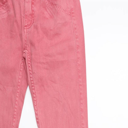 EDC Womens Pink  Denim Straight Jeans Size 30 in L26 in